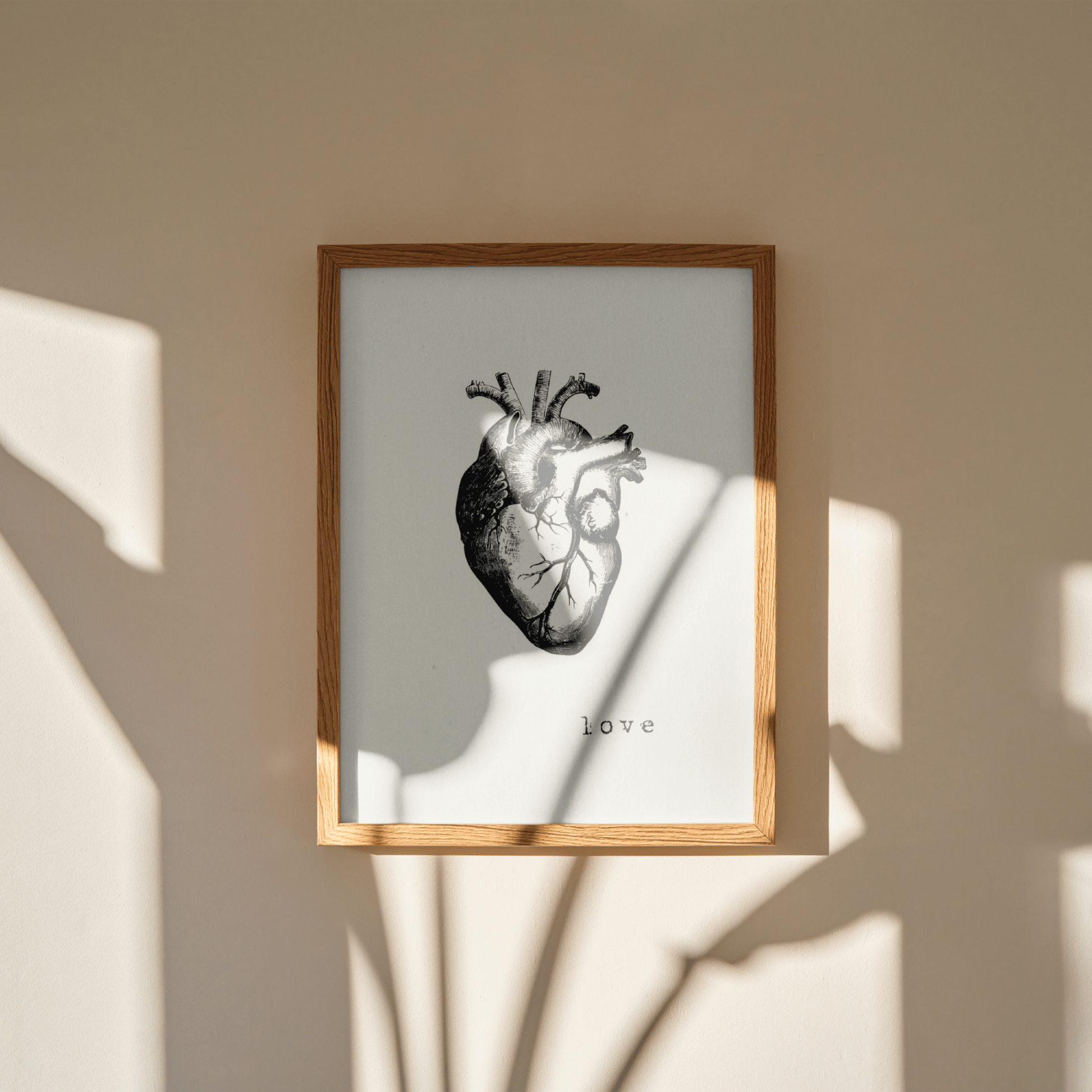 Stampa serigrafata LOVE A4 - ErnestoShop Concept Store