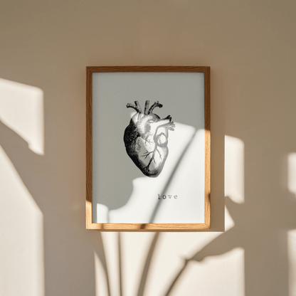 Stampa serigrafata LOVE A4 - ErnestoShop Concept Store