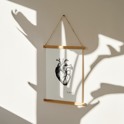 Stampa serigrafata LOVE A4 - ErnestoShop Concept Store
