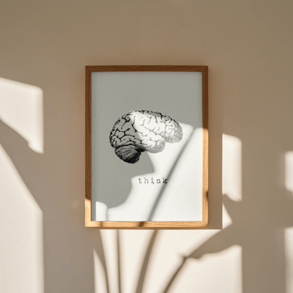 Stampa serigrafata THINK A4 - ErnestoShop Concept Store