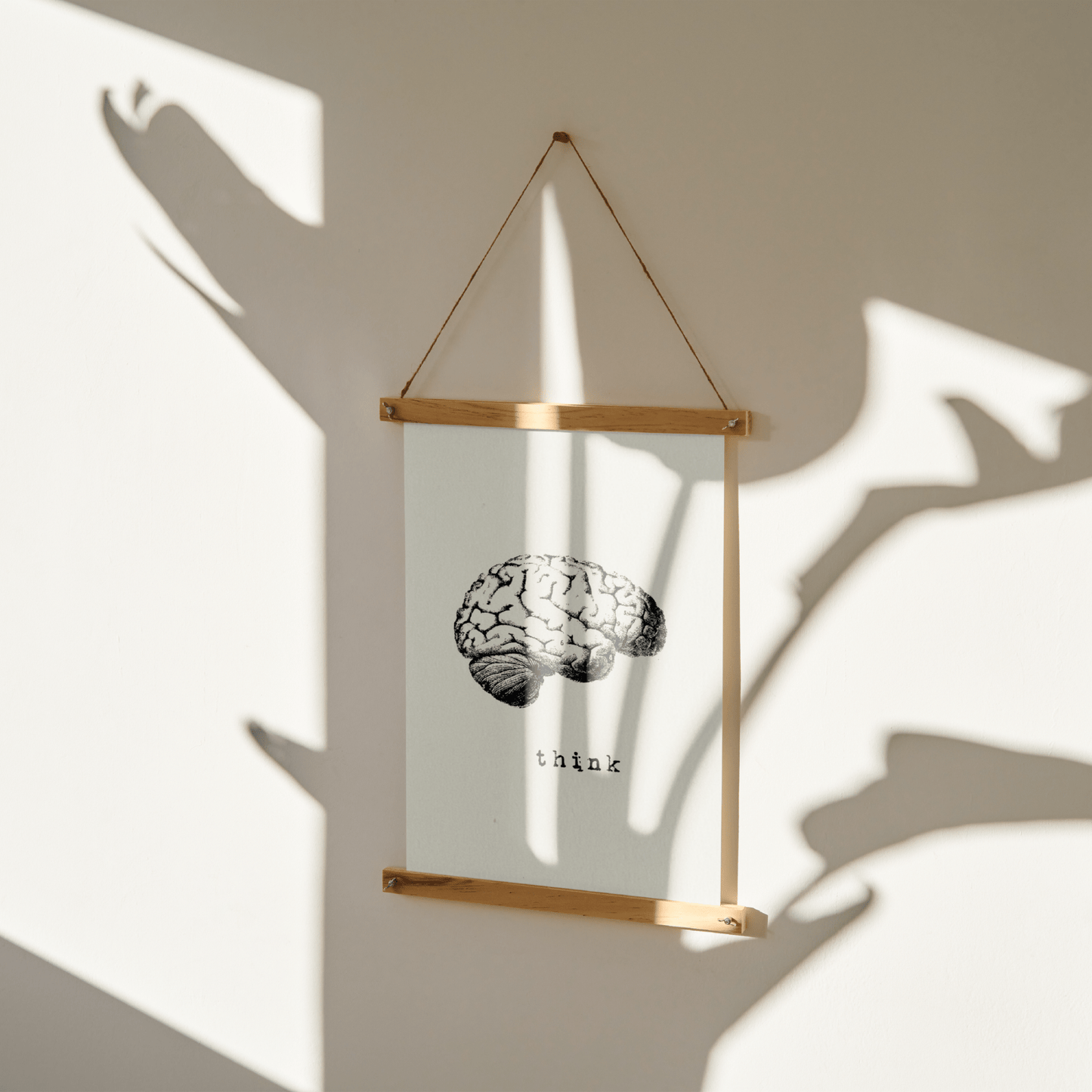 Stampa serigrafata THINK A4 - ErnestoShop Concept Store