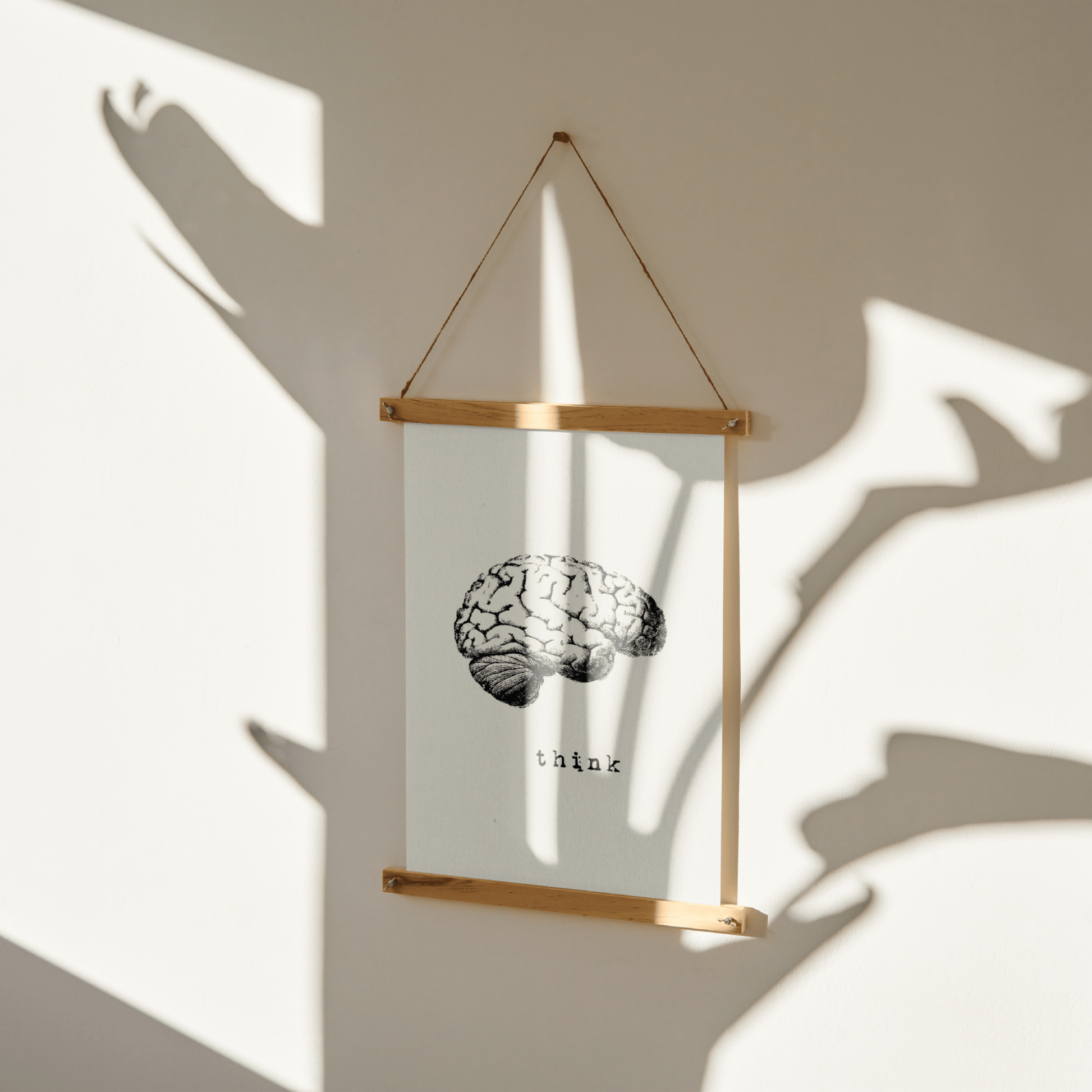 Stampa serigrafata THINK A4 - ErnestoShop Concept Store