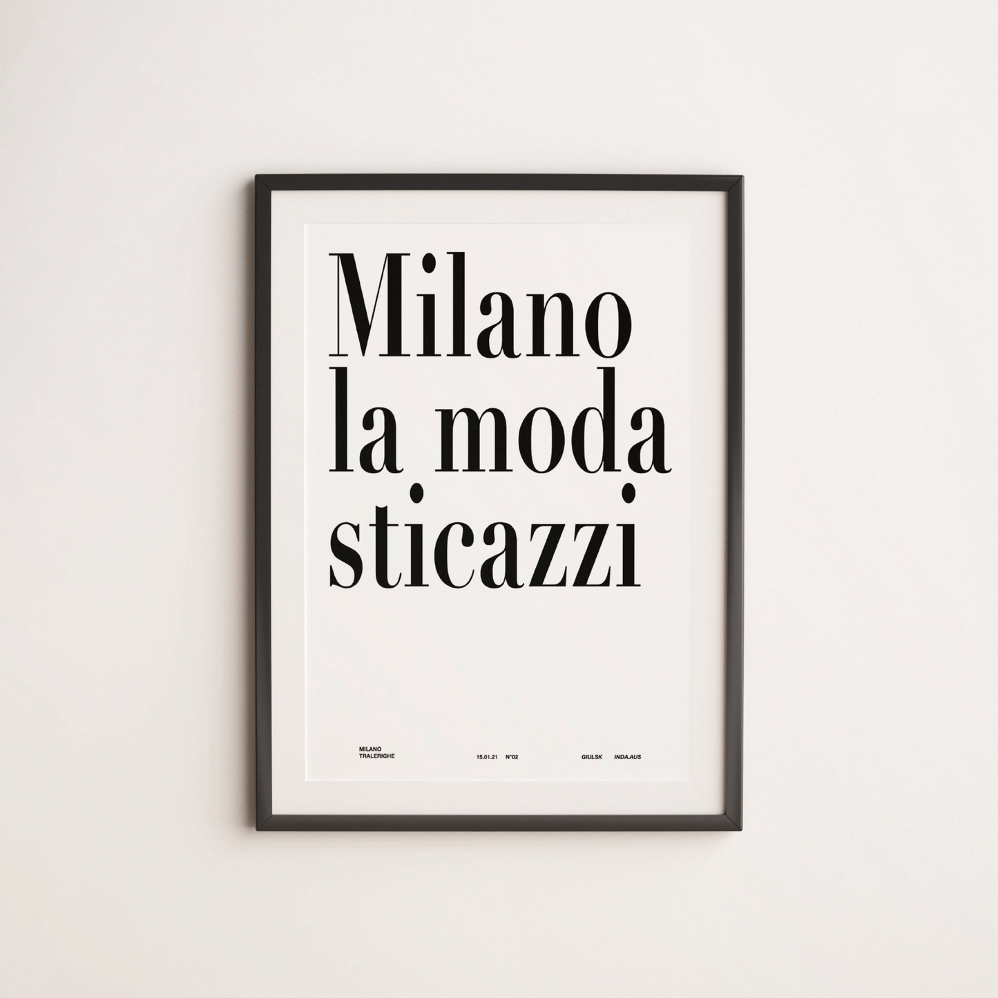 Sti cazzi Poster A2 - ErnestoShop Concept Store