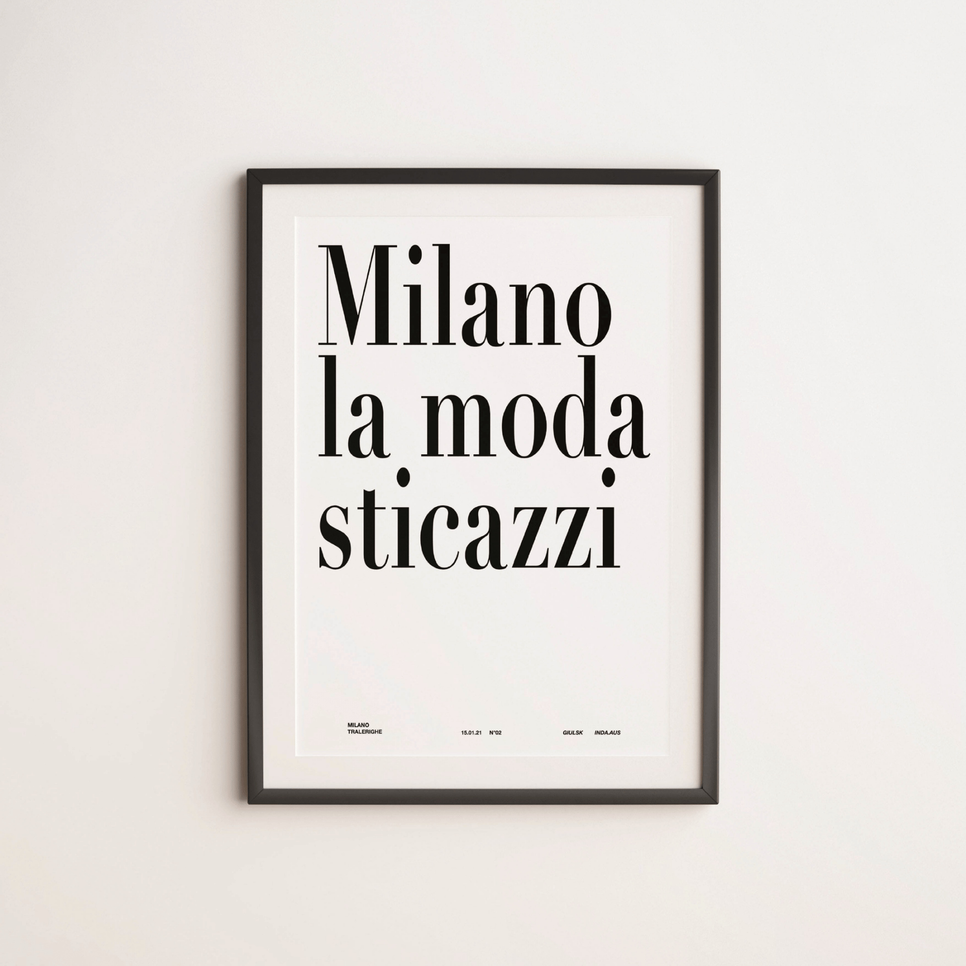 Sti cazzi Poster A2 - ErnestoShop Concept Store