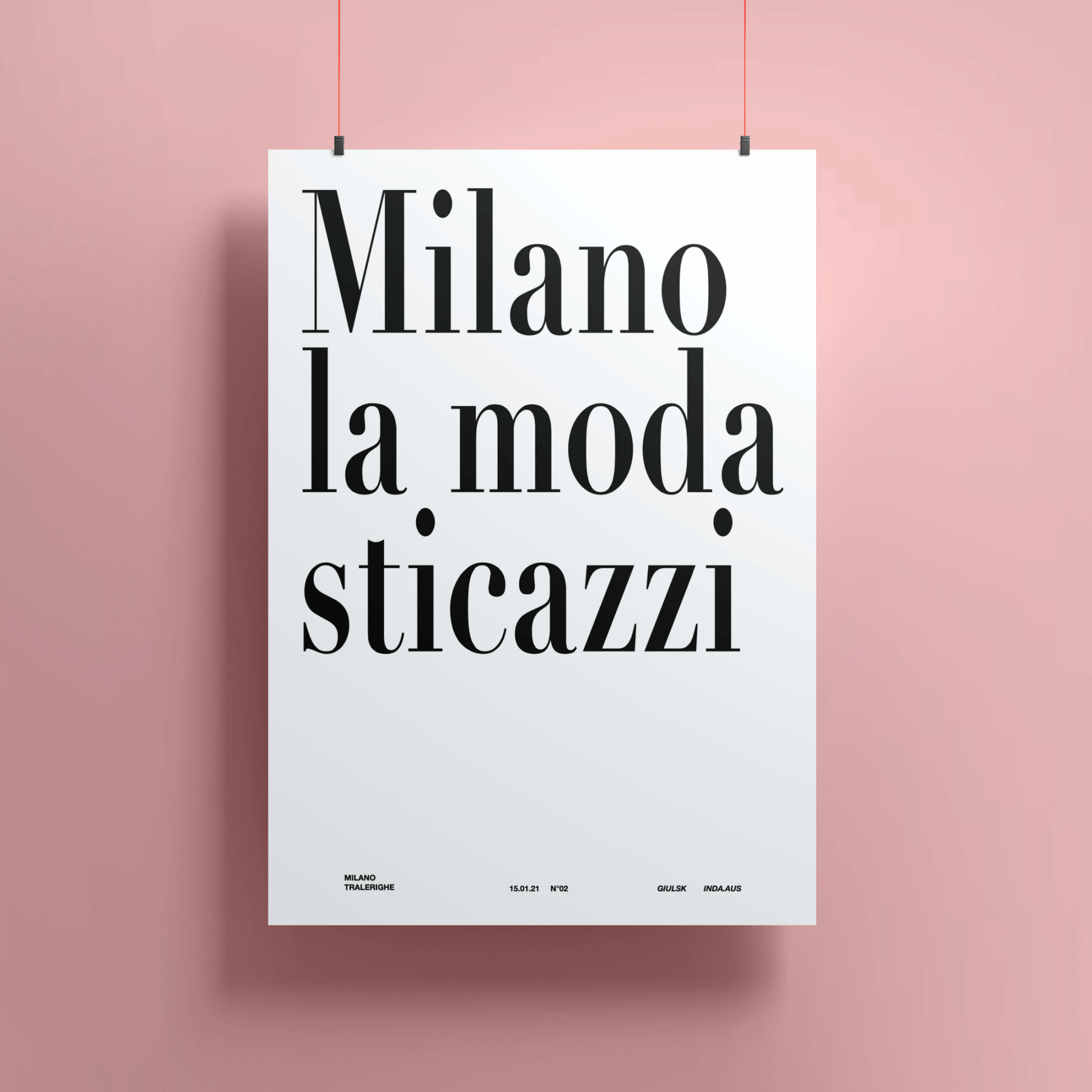 Sti cazzi Poster A2 - ErnestoShop Concept Store