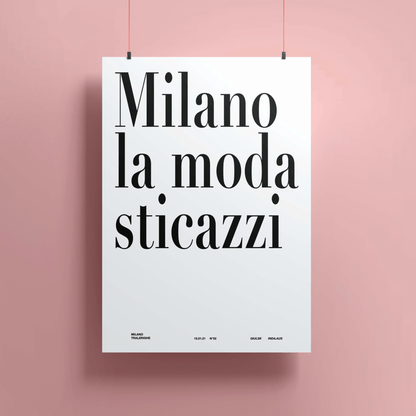 Sti cazzi Poster A2 - ErnestoShop Concept Store