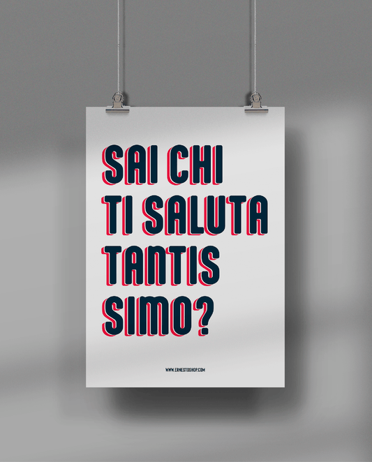 Tantissimo Poster A2 - ErnestoShop Concept Store