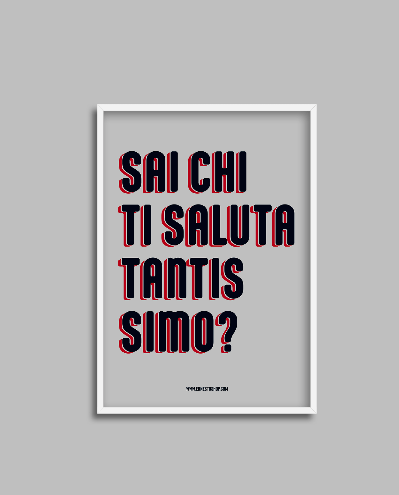 Tantissimo Poster A2 - ErnestoShop Concept Store