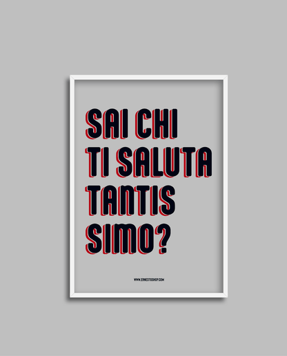 Tantissimo Poster A2 - ErnestoShop Concept Store