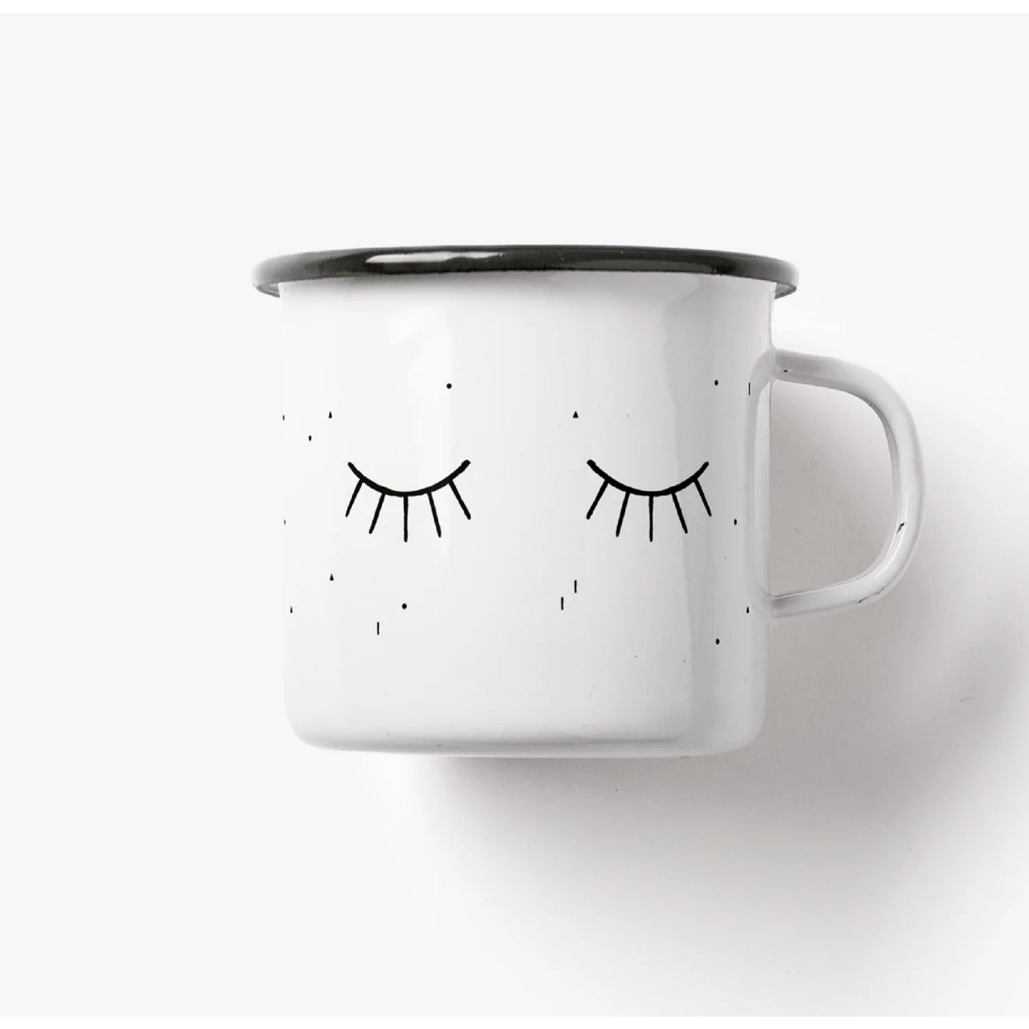 Tazza Smaltata Eyes - ErnestoShop Concept Store