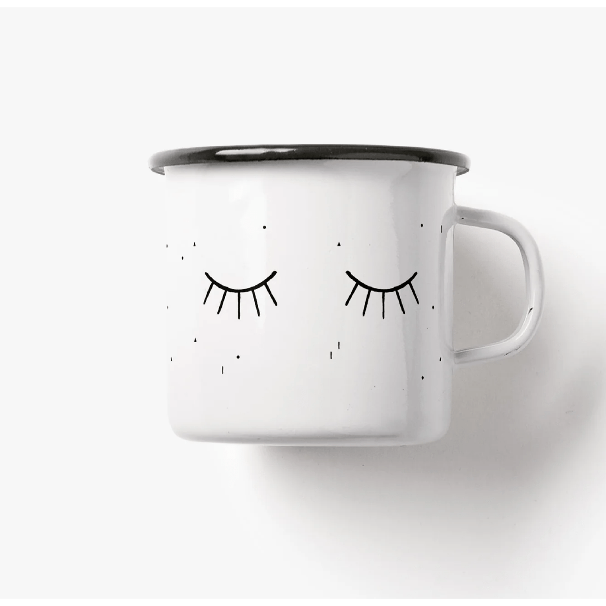 Tazza Smaltata Eyes - ErnestoShop Concept Store