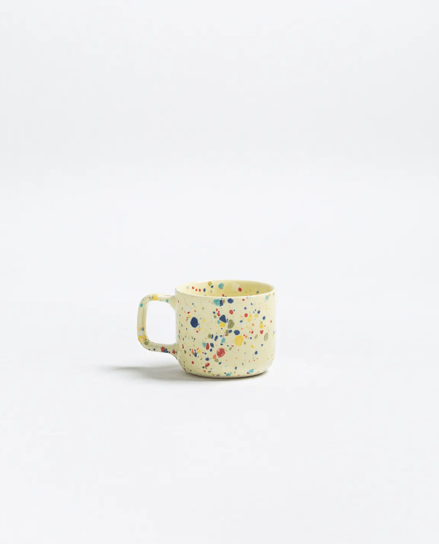 Tazzina caffè ceramica party yellow - ErnestoShop Concept Store