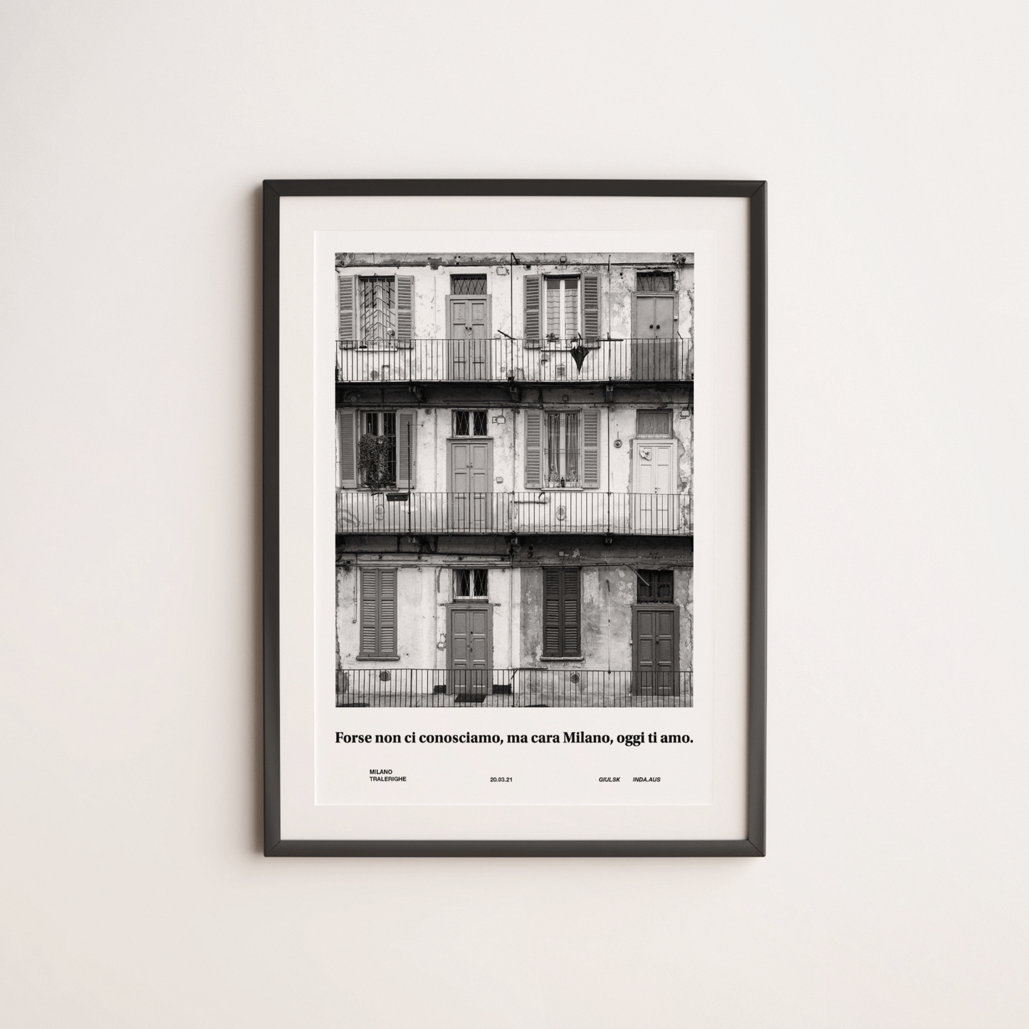Ti amo Poster A2 - ErnestoShop Concept Store