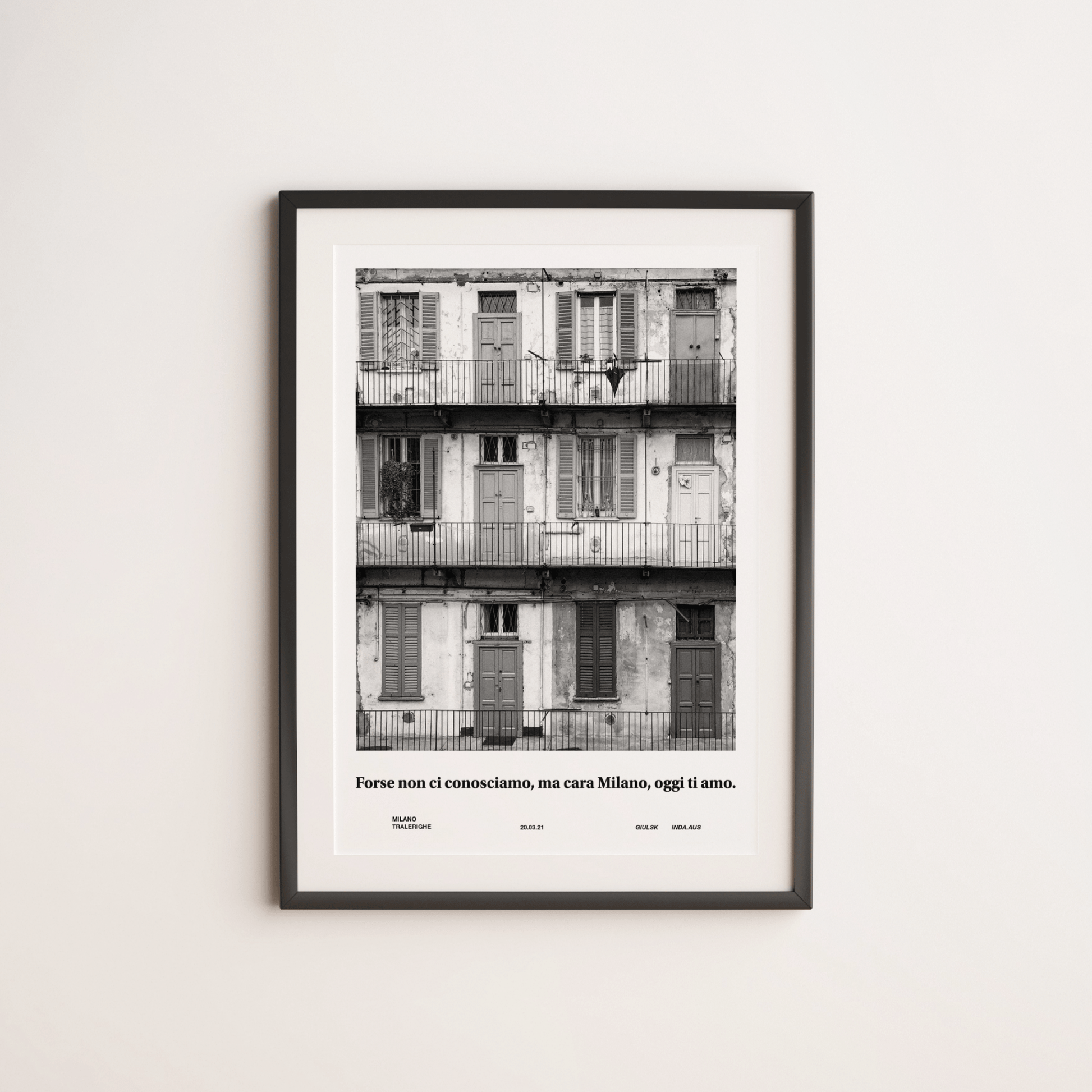 Ti amo Poster A2 - ErnestoShop Concept Store