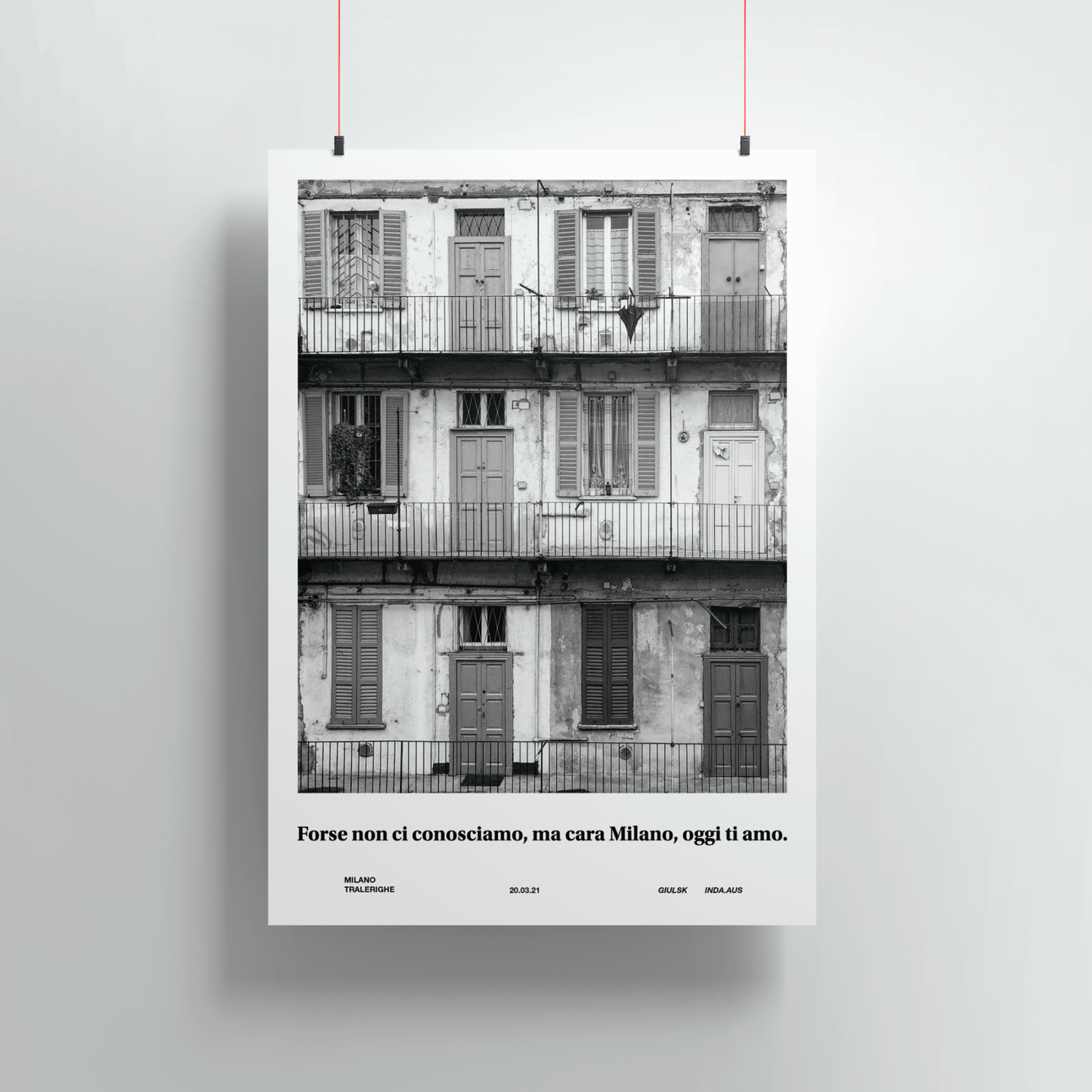 Ti amo Poster A2 - ErnestoShop Concept Store