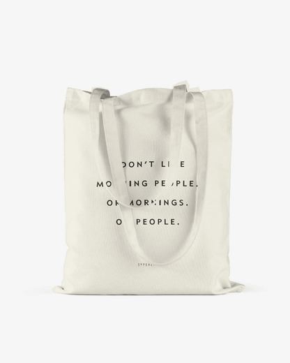 Tote Bag Morning People - ErnestoShop Concept Store