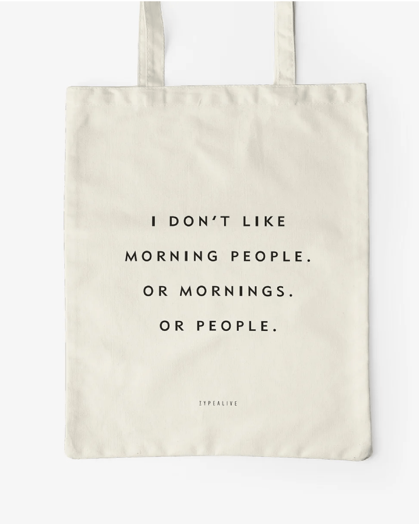 Tote Bag Morning People - ErnestoShop Concept Store