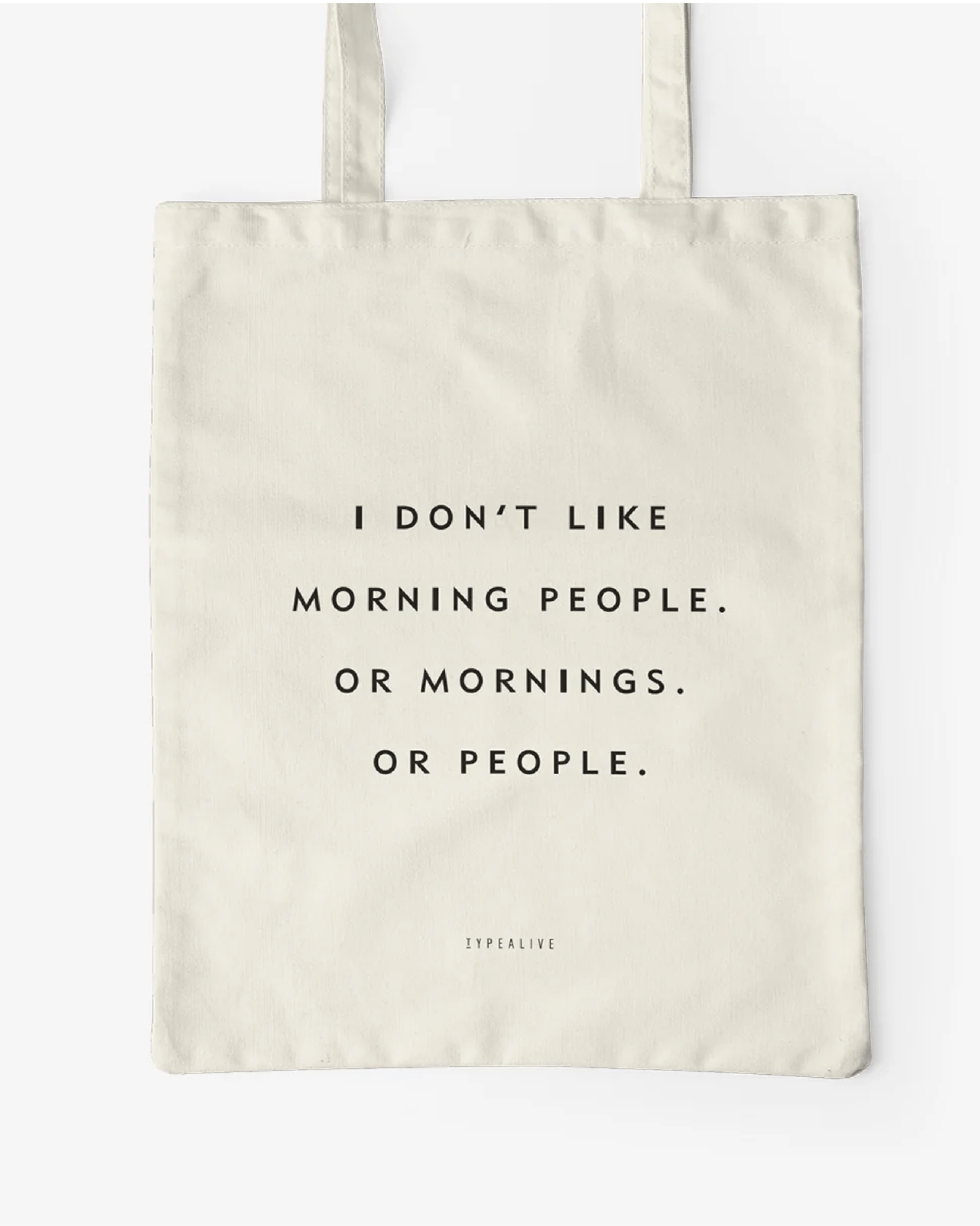 Tote Bag Morning People - ErnestoShop Concept Store