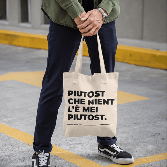 Tote Bag PIUTOST - NATURAL - ErnestoShop Concept Store
