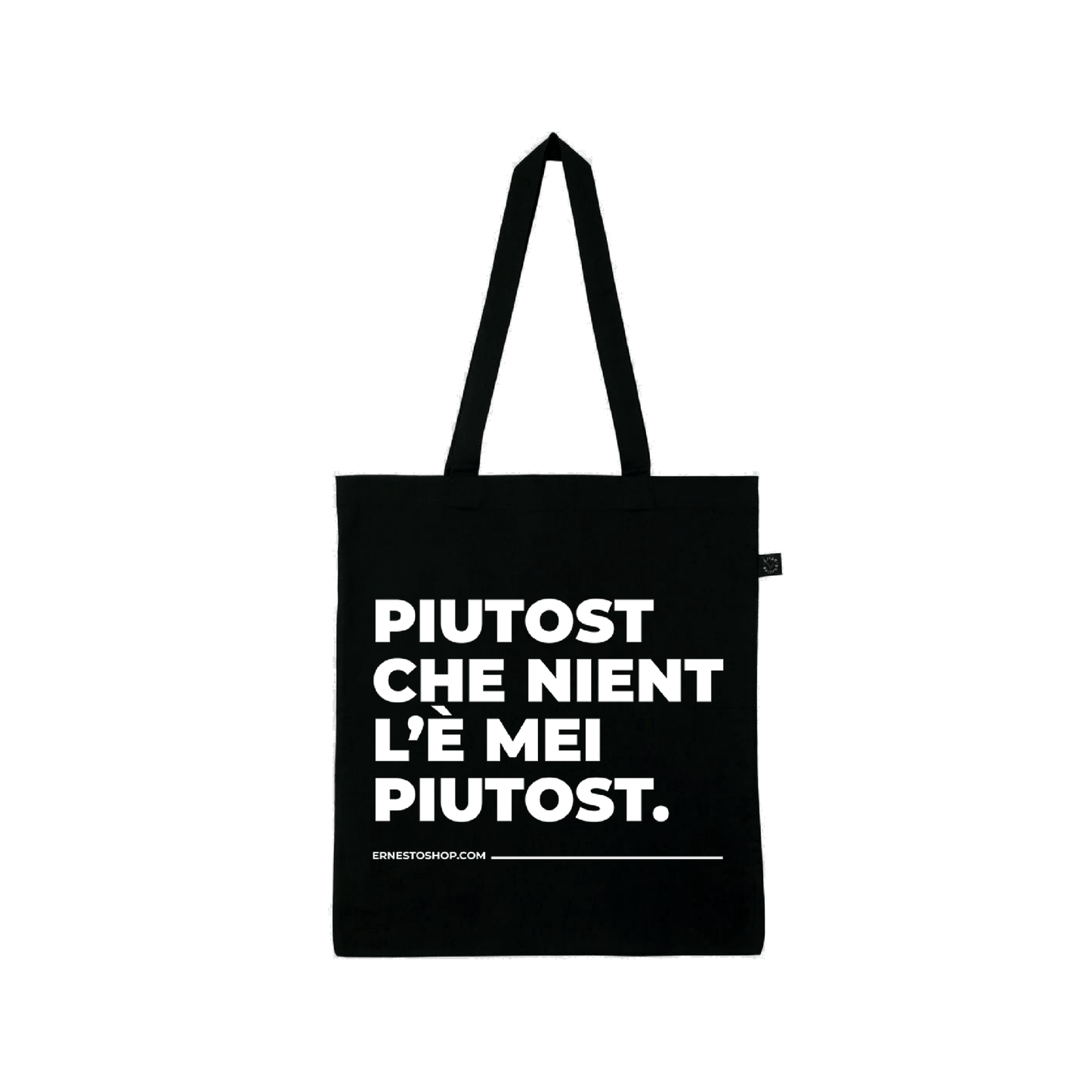 Tote Bag PIUTOST - NERA - ErnestoShop Concept Store