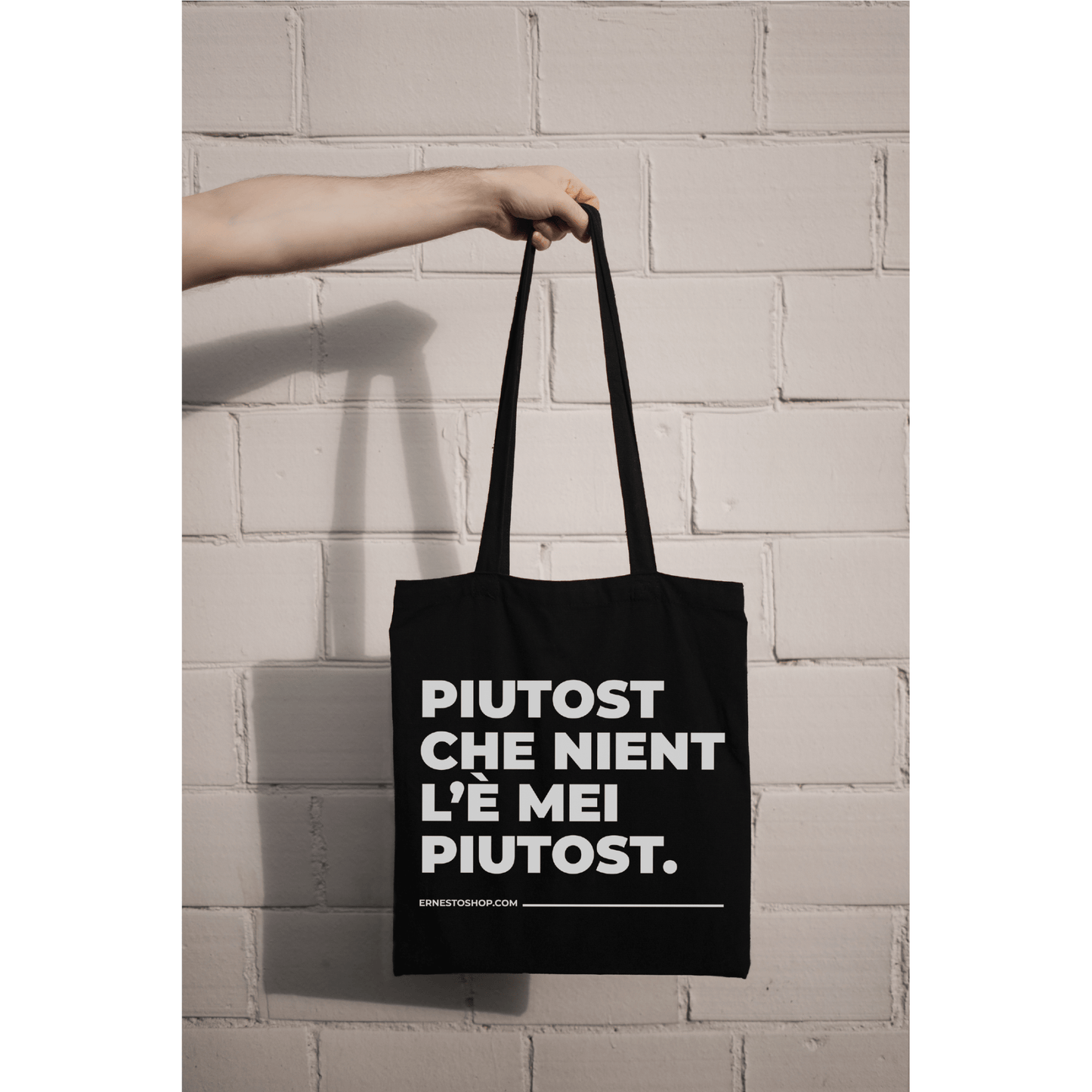Tote Bag PIUTOST - NERA - ErnestoShop Concept Store