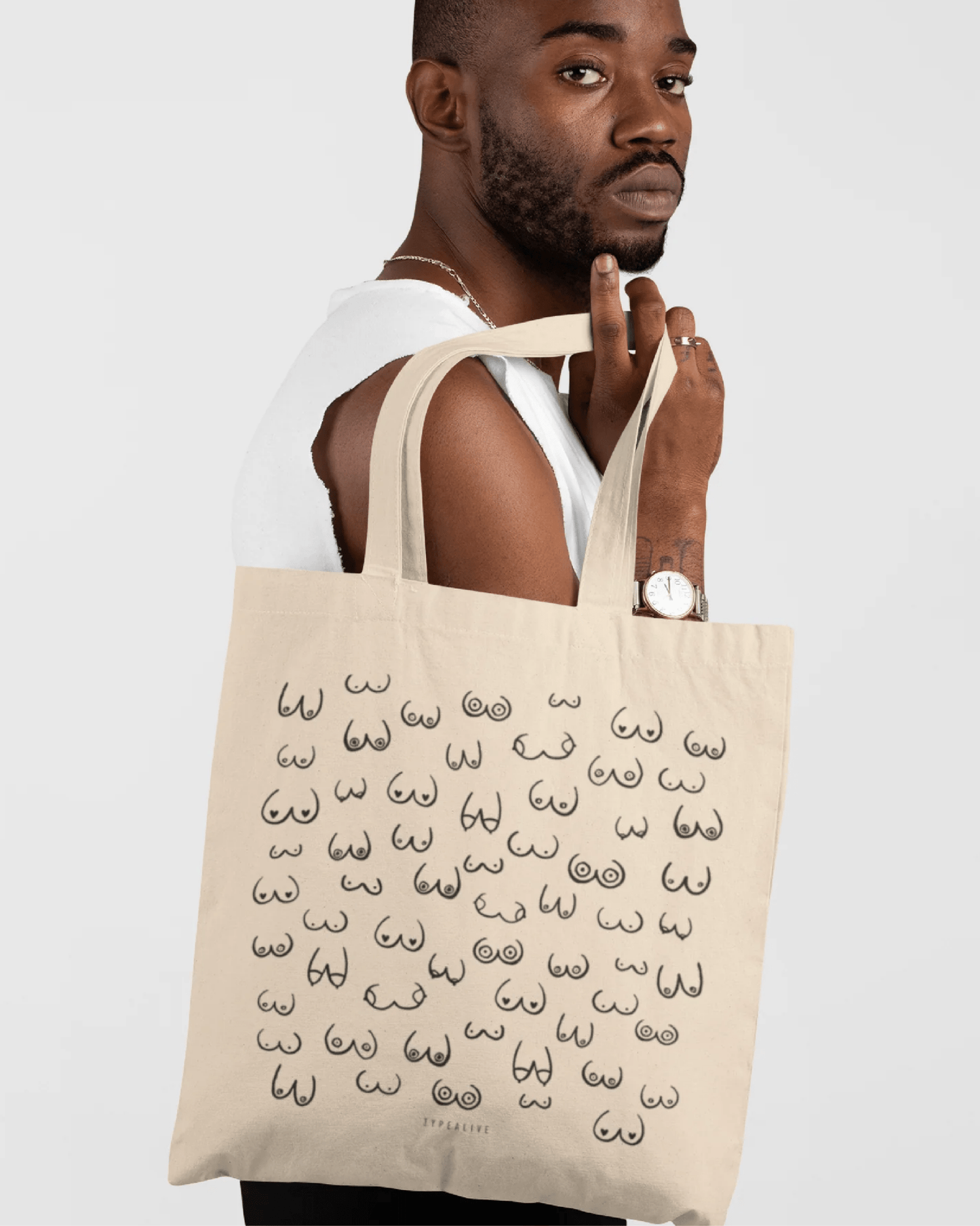 Tote Bag Tits - ErnestoShop Concept Store