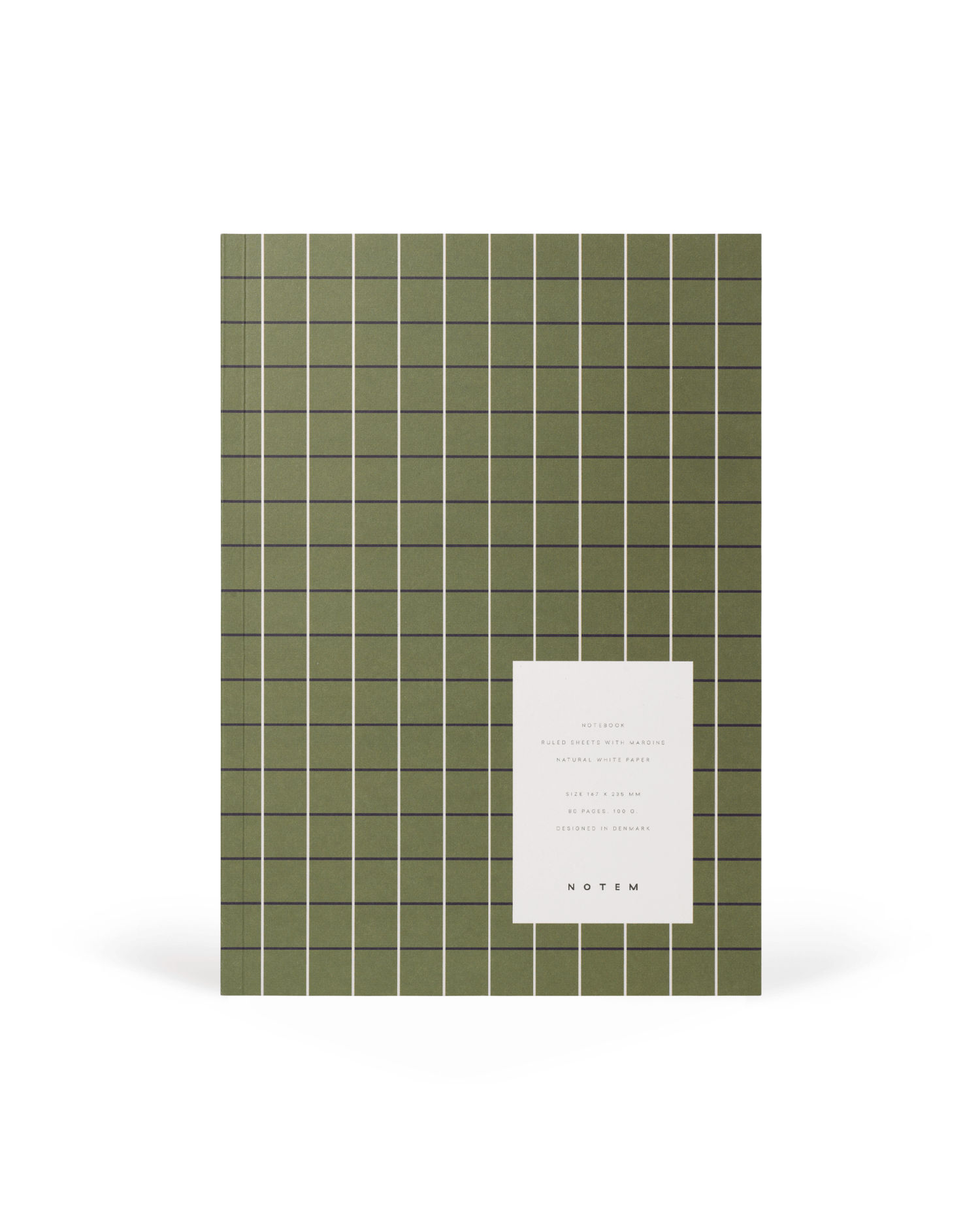 Vita Quaderno Medio Green Grid - ErnestoShop Concept Store