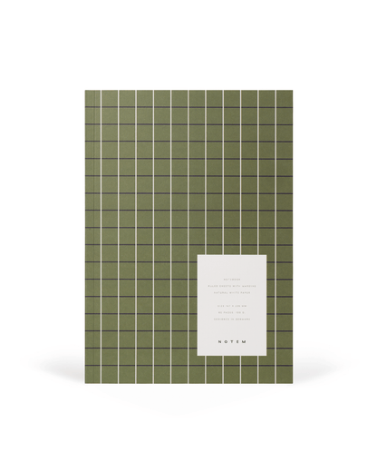 Vita Quaderno Medio Green Grid - ErnestoShop Concept Store