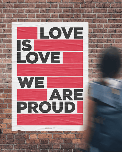 We are Proud Poster A2 - ErnestoShop Concept Store